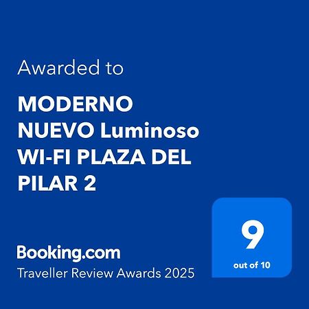 Moderno Nuevo Luminoso Wi-Fi Plaza Del Pilar 2 Apartamento Saragoça Exterior foto