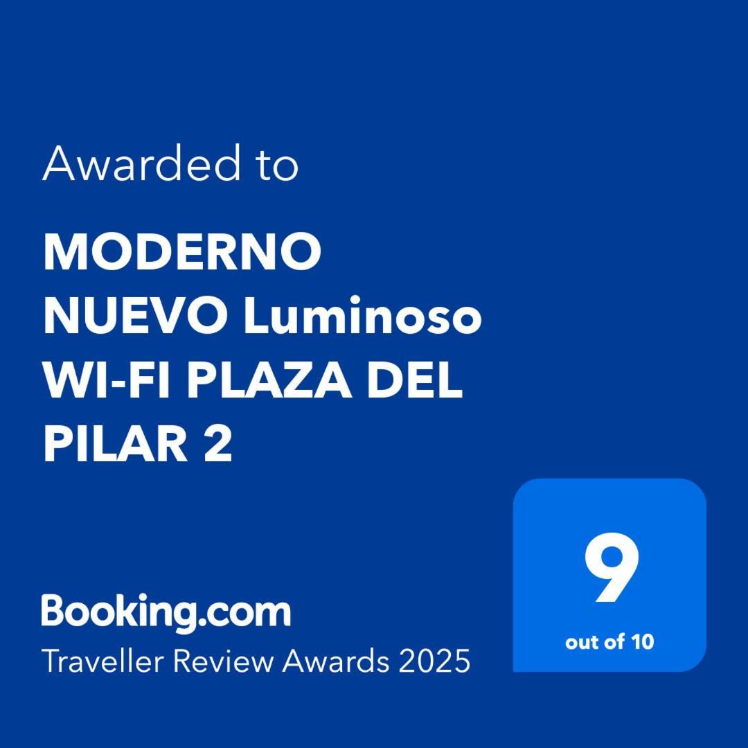 Moderno Nuevo Luminoso Wi-Fi Plaza Del Pilar 2 Apartamento Saragoça Exterior foto