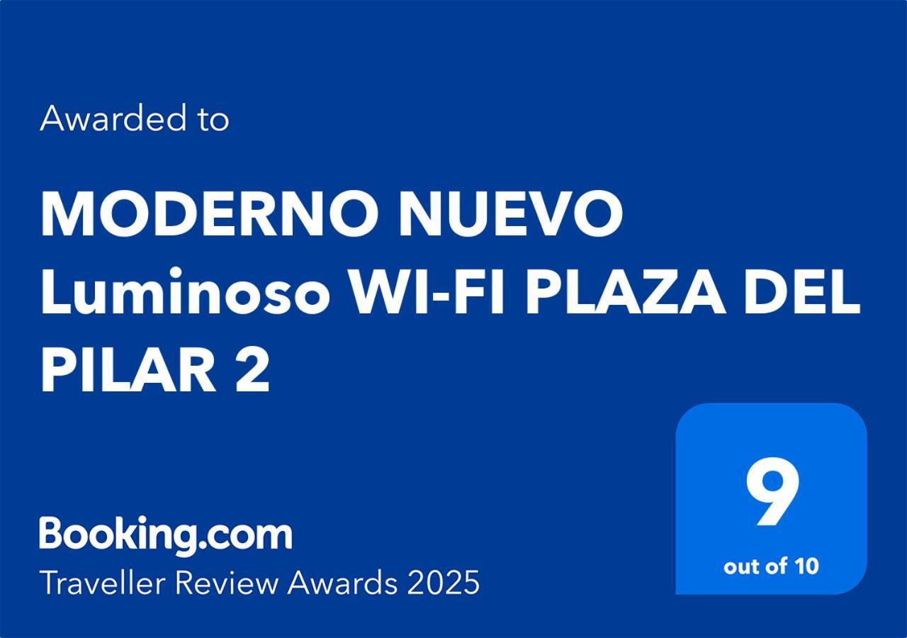 Moderno Nuevo Luminoso Wi-Fi Plaza Del Pilar 2 Apartamento Saragoça Exterior foto